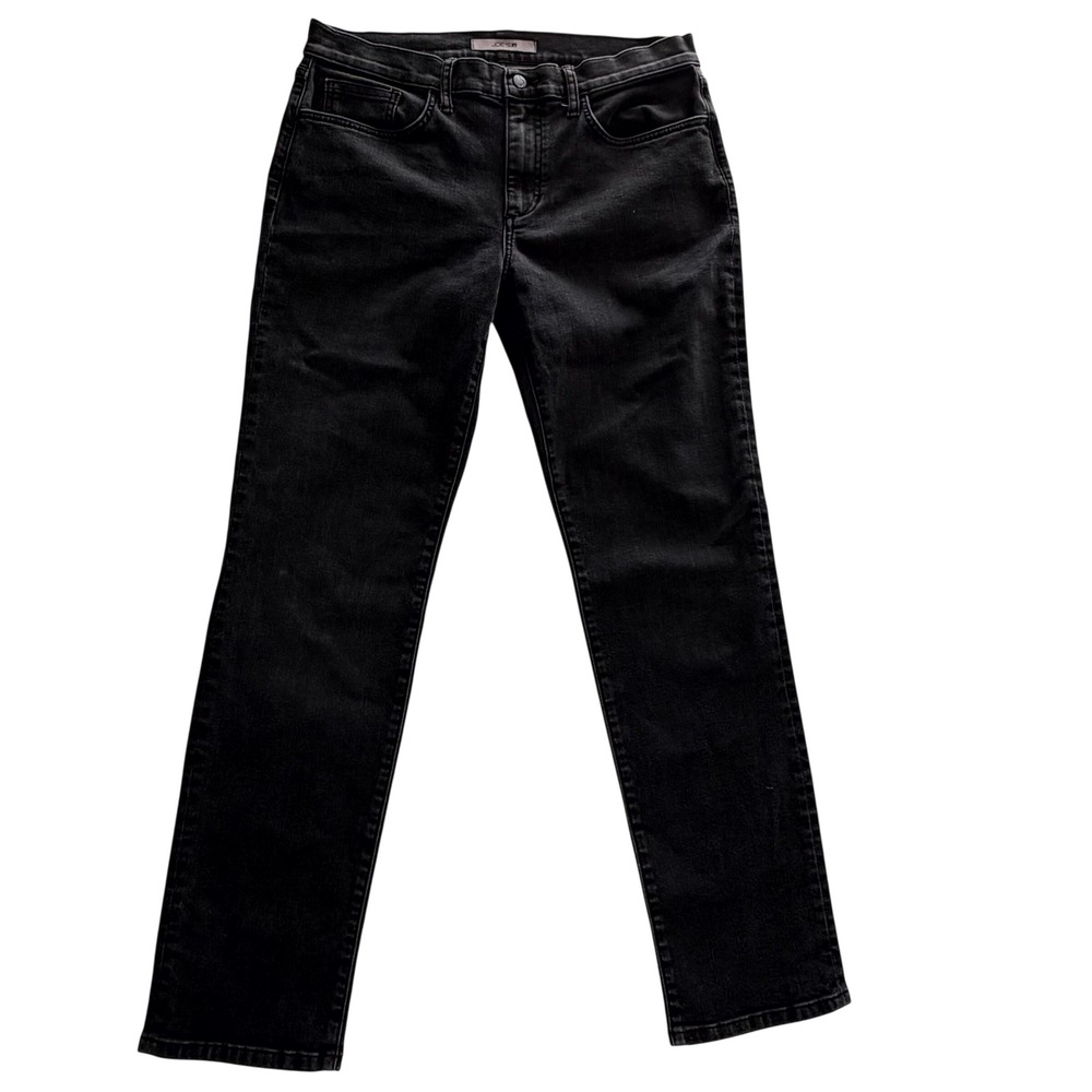 JOES JEANS Black Straight Leg Denim Pants Size‎ 34x32